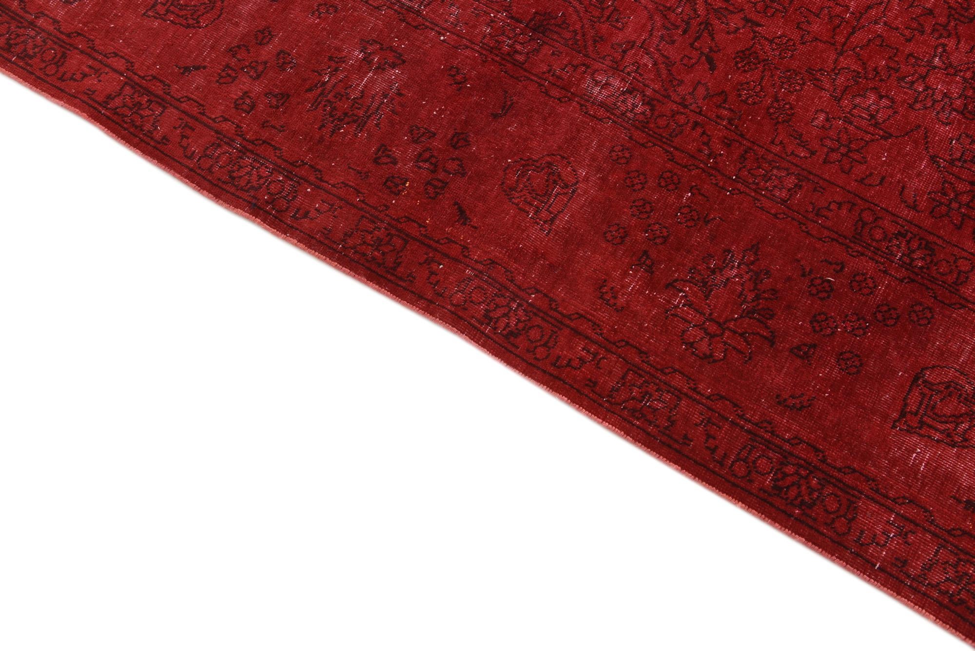 9' 6 x 12' 7 Hand Knotted Ultra Vintage Persian Wool Rug