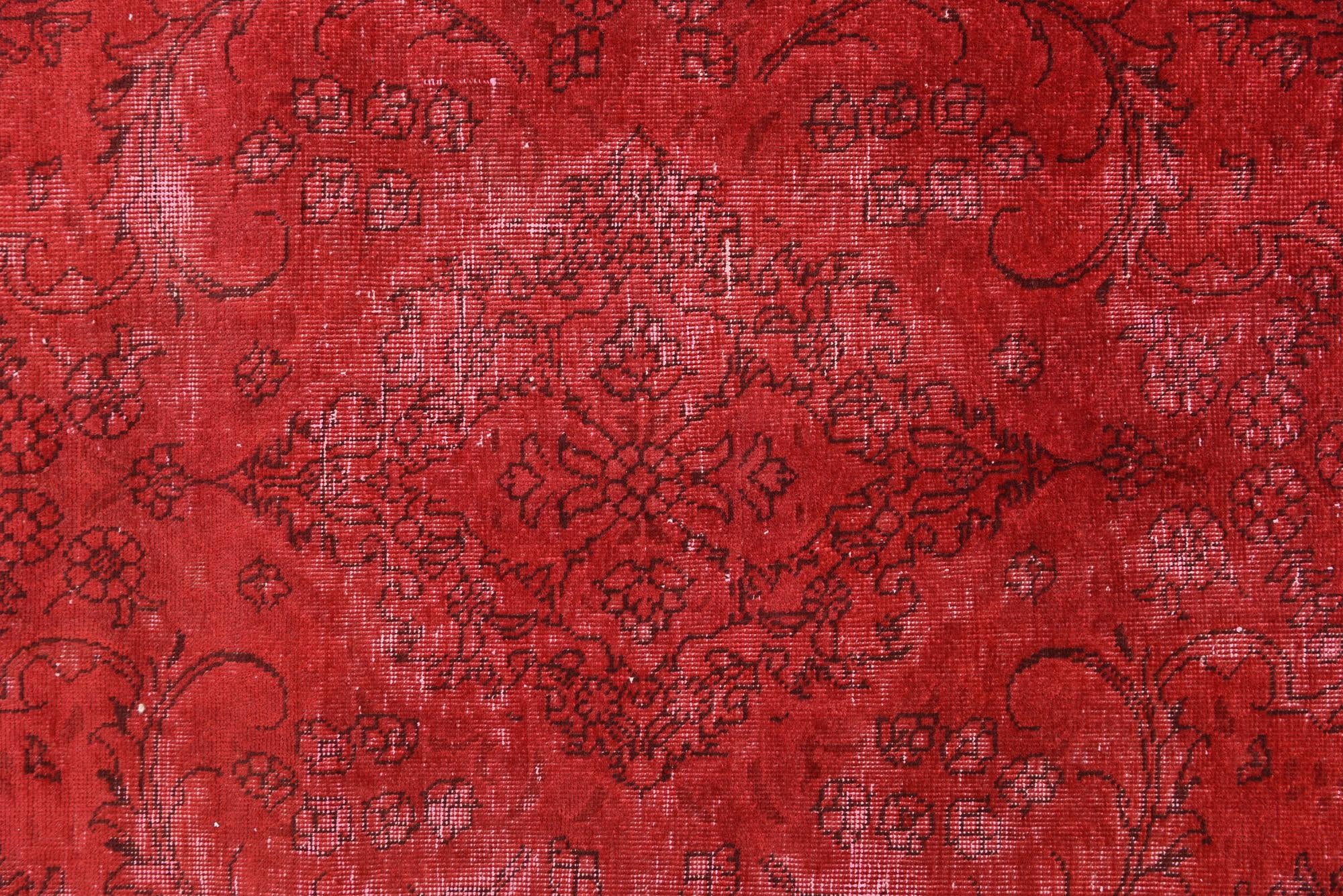 9' 6 x 12' 7 Hand Knotted Ultra Vintage Persian Wool Rug