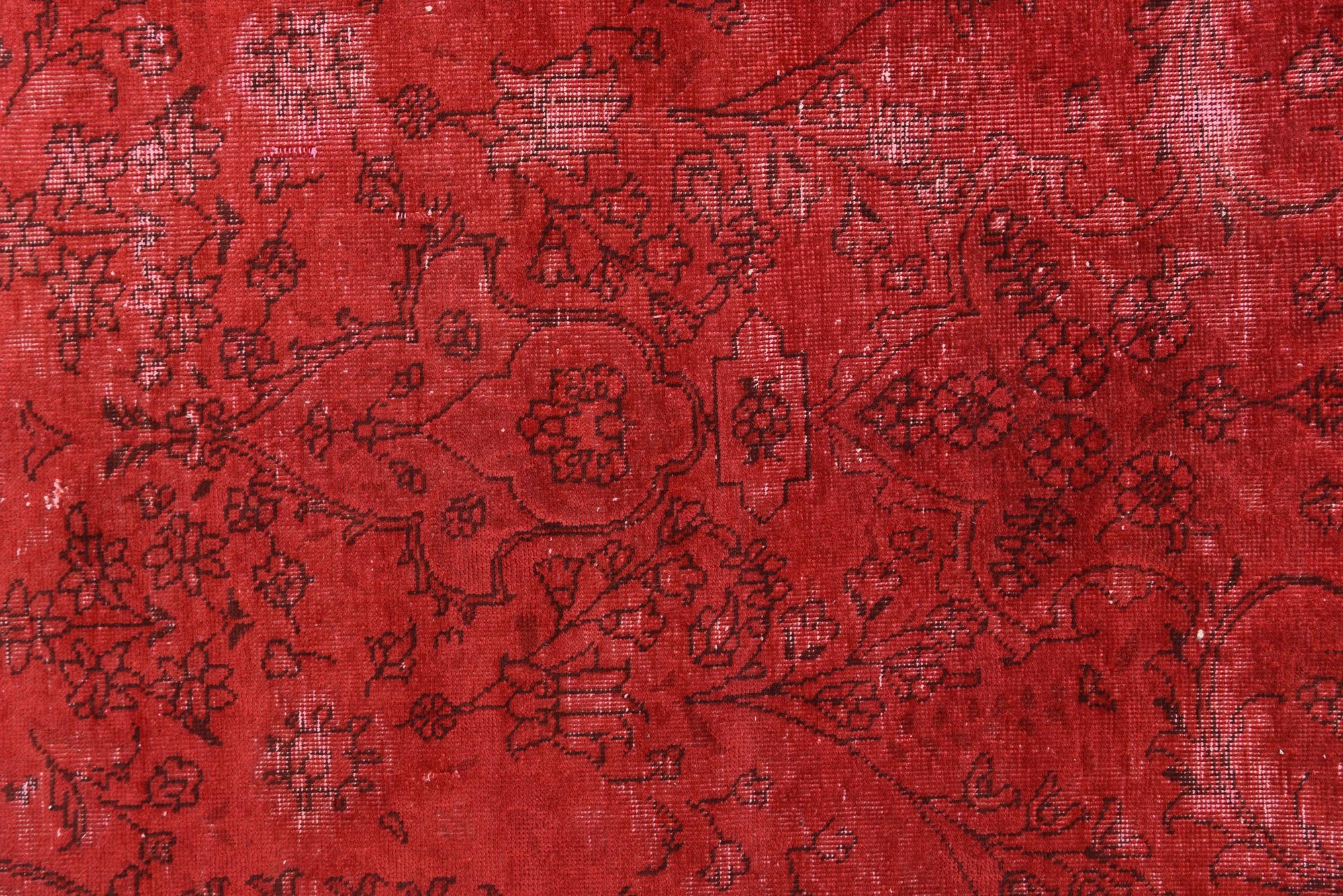 9' 6 x 12' 7 Hand Knotted Ultra Vintage Persian Wool Rug