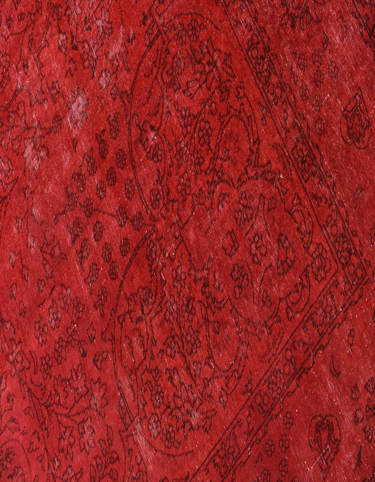 Detail image of 9' 6 x 12' 7  Hand Knotted Ultra Vintage Persian Wool Rug