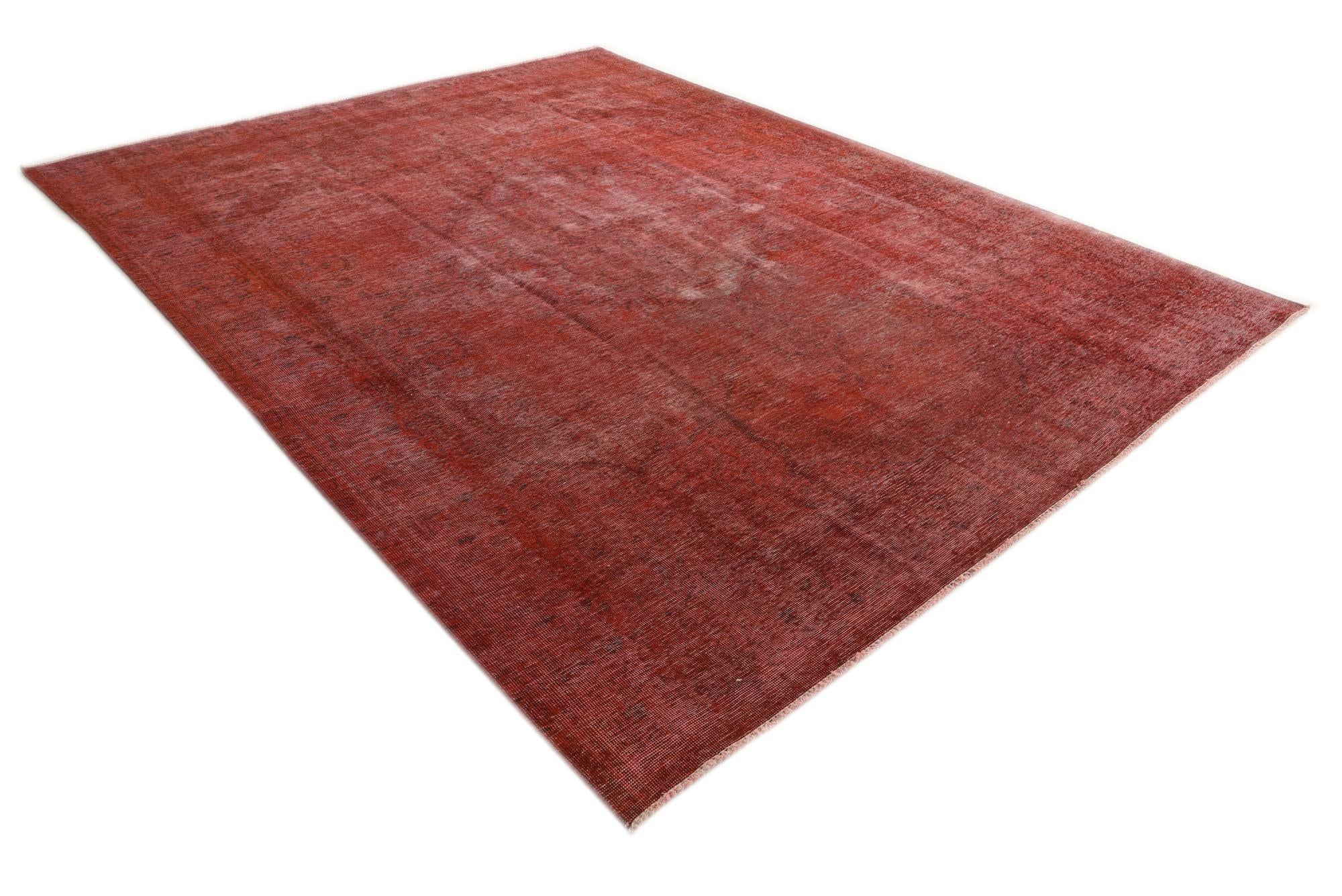 9' 5 x 12' 6 Hand Knotted Ultra Vintage Persian Wool Rug