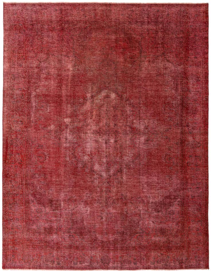 Detail image of 9' 5 x 12' 6 Hand Knotted Ultra Vintage Persian Wool Rug