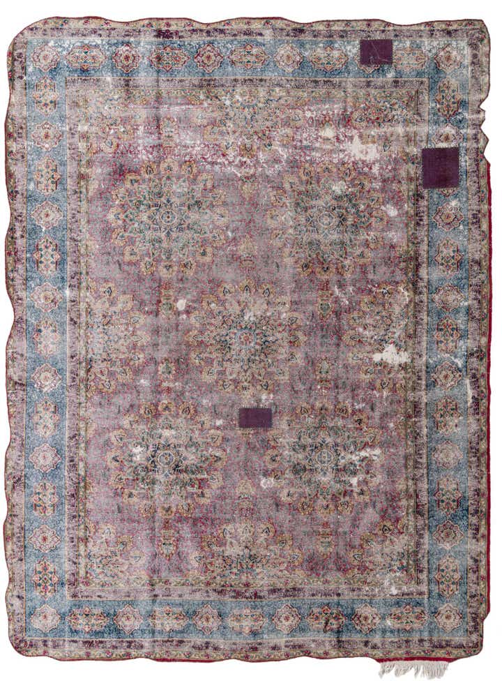 295cm x 395cm anudado a mano Ultra Vintage Alfombra Persa Lana