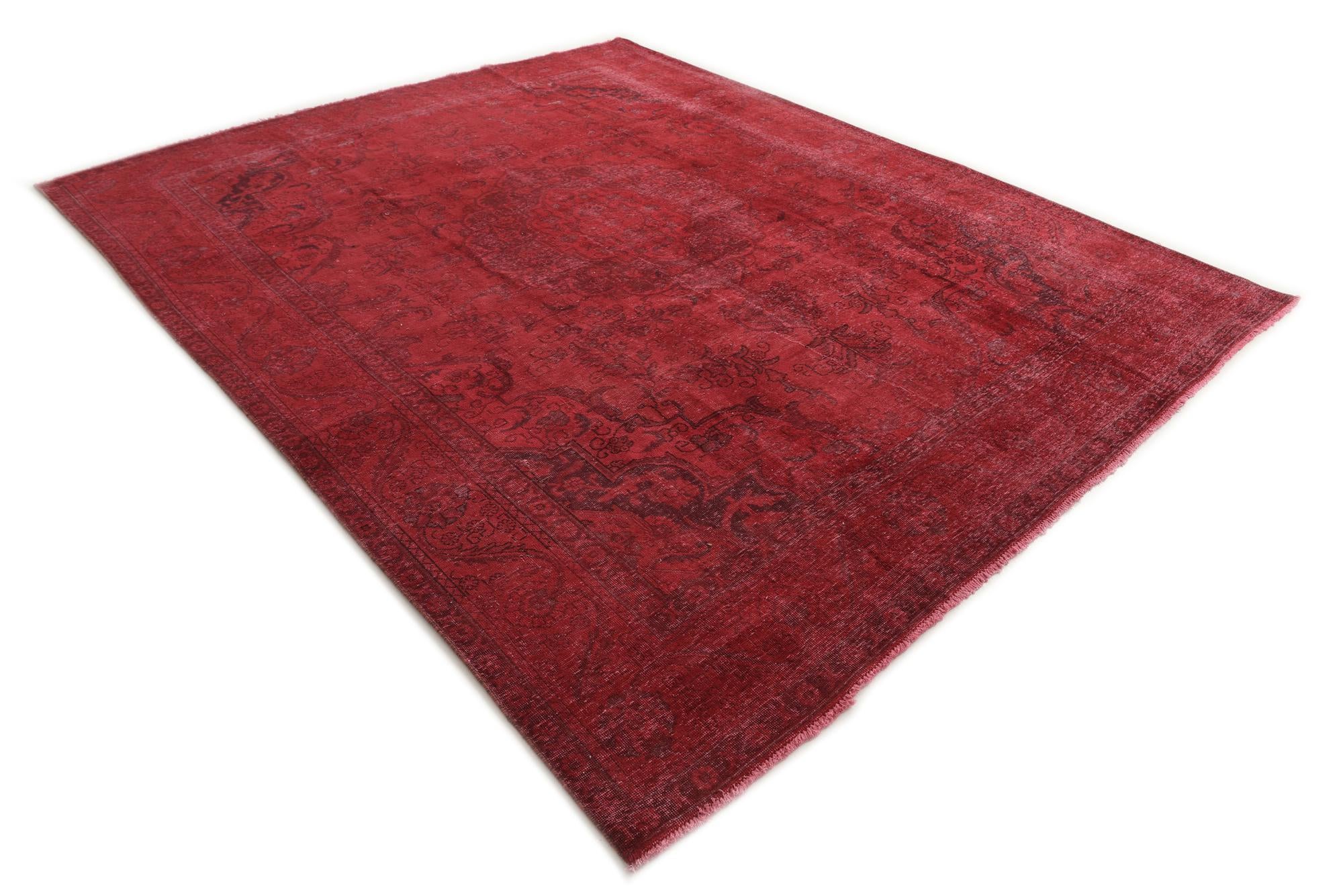 9' 10 x 12' Hand Knotted Ultra Vintage Persian Wool Rug