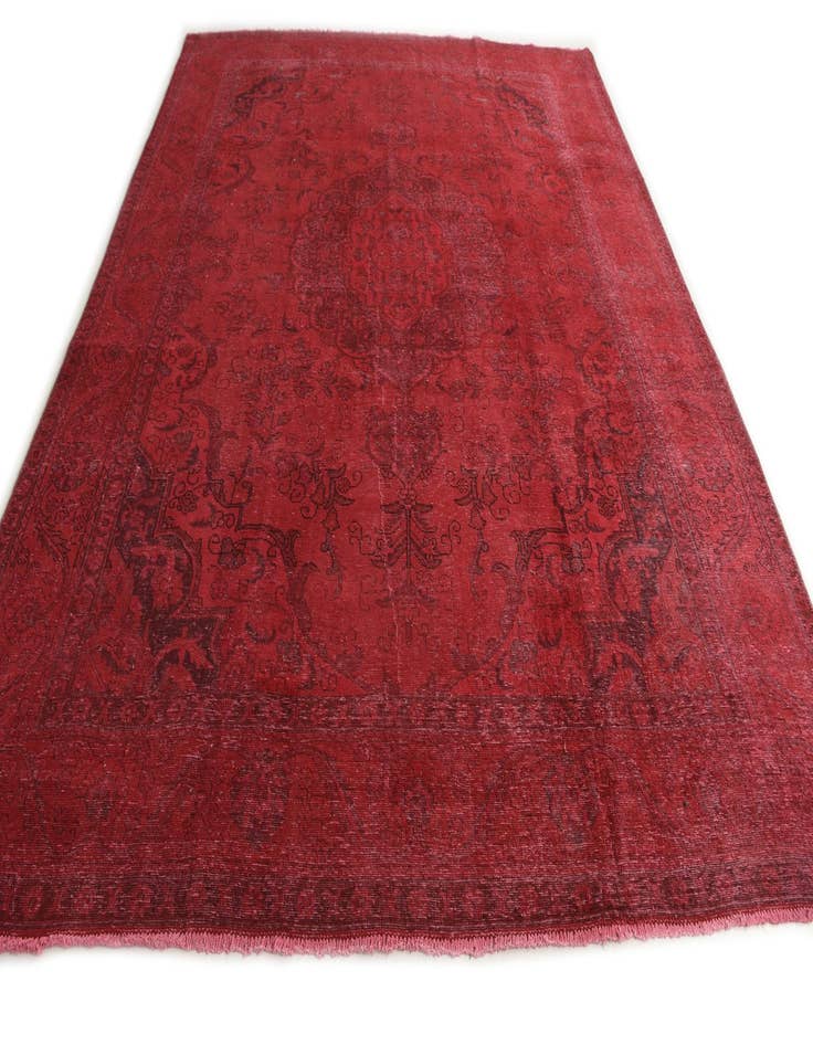 Detail image of 9' 10 x 12'  Hand Knotted Ultra Vintage Persian Wool Rug