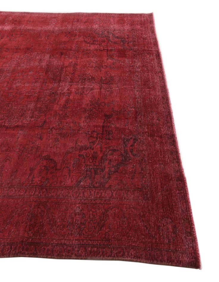 Detail image of 9' 10 x 12'  Hand Knotted Ultra Vintage Persian Wool Rug