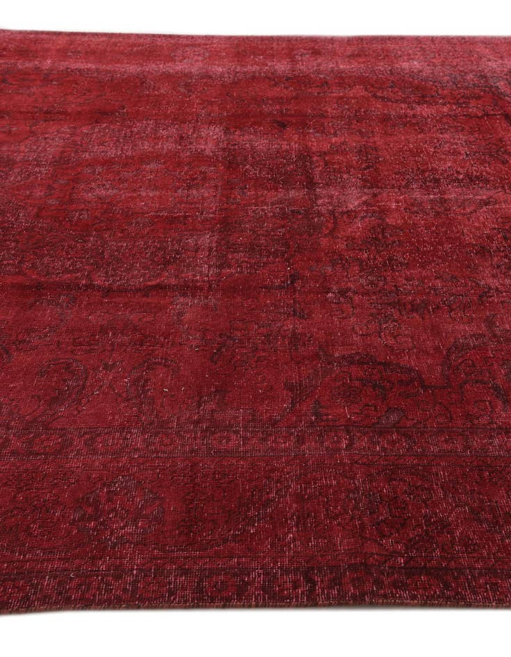 Detail image of 9' 10 x 12'  Hand Knotted Ultra Vintage Persian Wool Rug