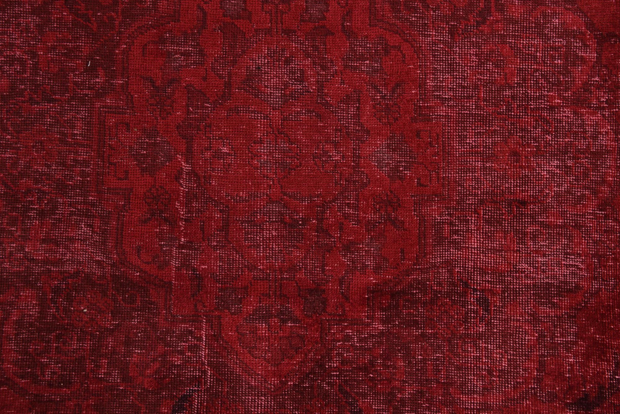 9' 10 x 12' Hand Knotted Ultra Vintage Persian Wool Rug