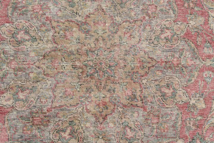 9' 3 x 12' 5 Hand Knotted Ultra Vintage Persian Wool Rug