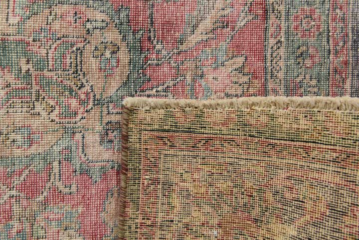 9' 3 x 12' 5 Hand Knotted Ultra Vintage Persian Wool Rug