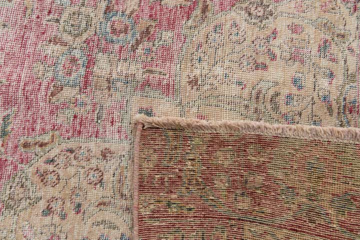 8' 6 x 12' Hand Knotted Ultra Vintage Persian Wool Rug