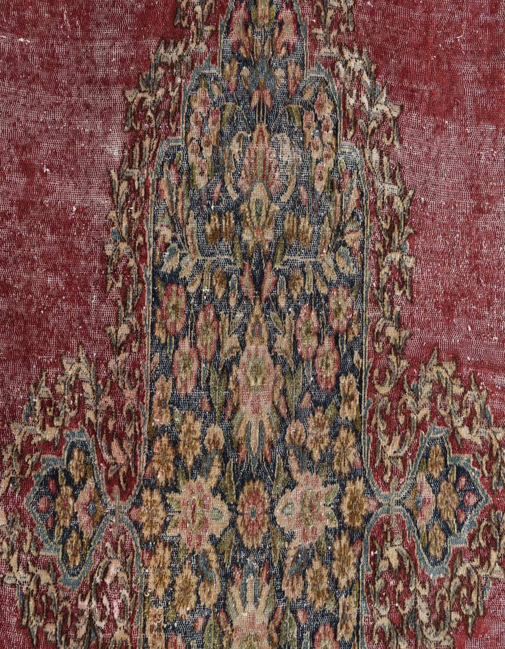 Detail image of 9' 4 x 13' 4  Hand Knotted Ultra Vintage Persian Wool Rug