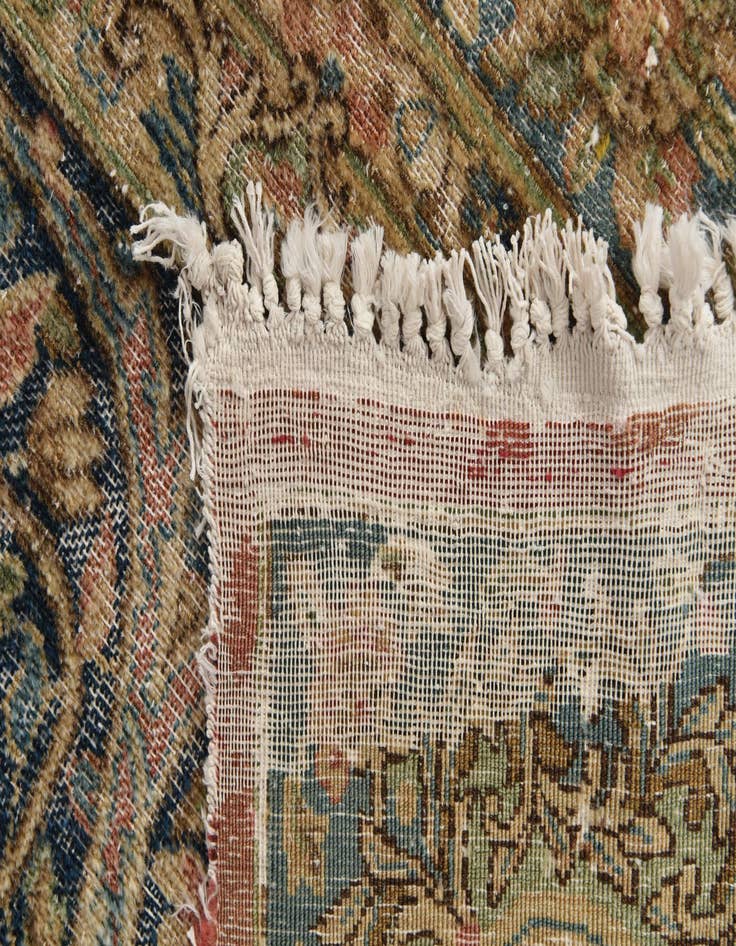 Detail image of 9' 4 x 13' 4  Hand Knotted Ultra Vintage Persian Wool Rug