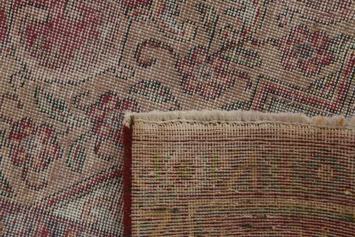 7' 10 x 11' 1 Hand Knotted Ultra Vintage Persian Wool Rug