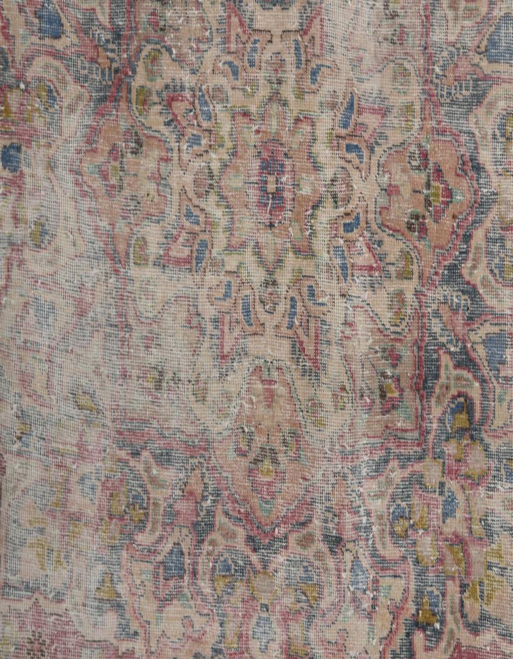 Detail image of 9' 8 x 12' 3  Hand Knotted Ultra Vintage Persian Wool Rug