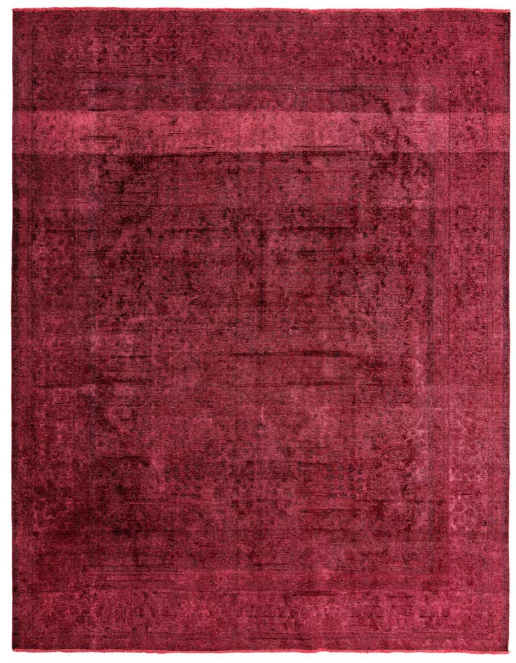 Detail image of 9' 9 x 12' 6 Hand Knotted Ultra Vintage Persian Wool Rug