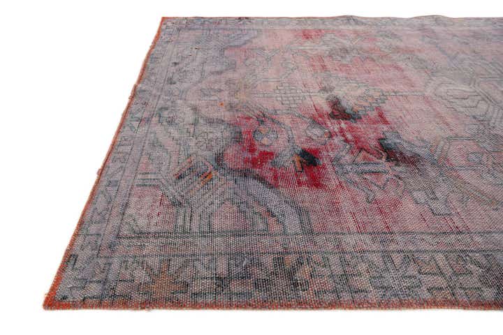 3' 10 x 6' 5 Hand Knotted Ultra Vintage Persian Wool Rug