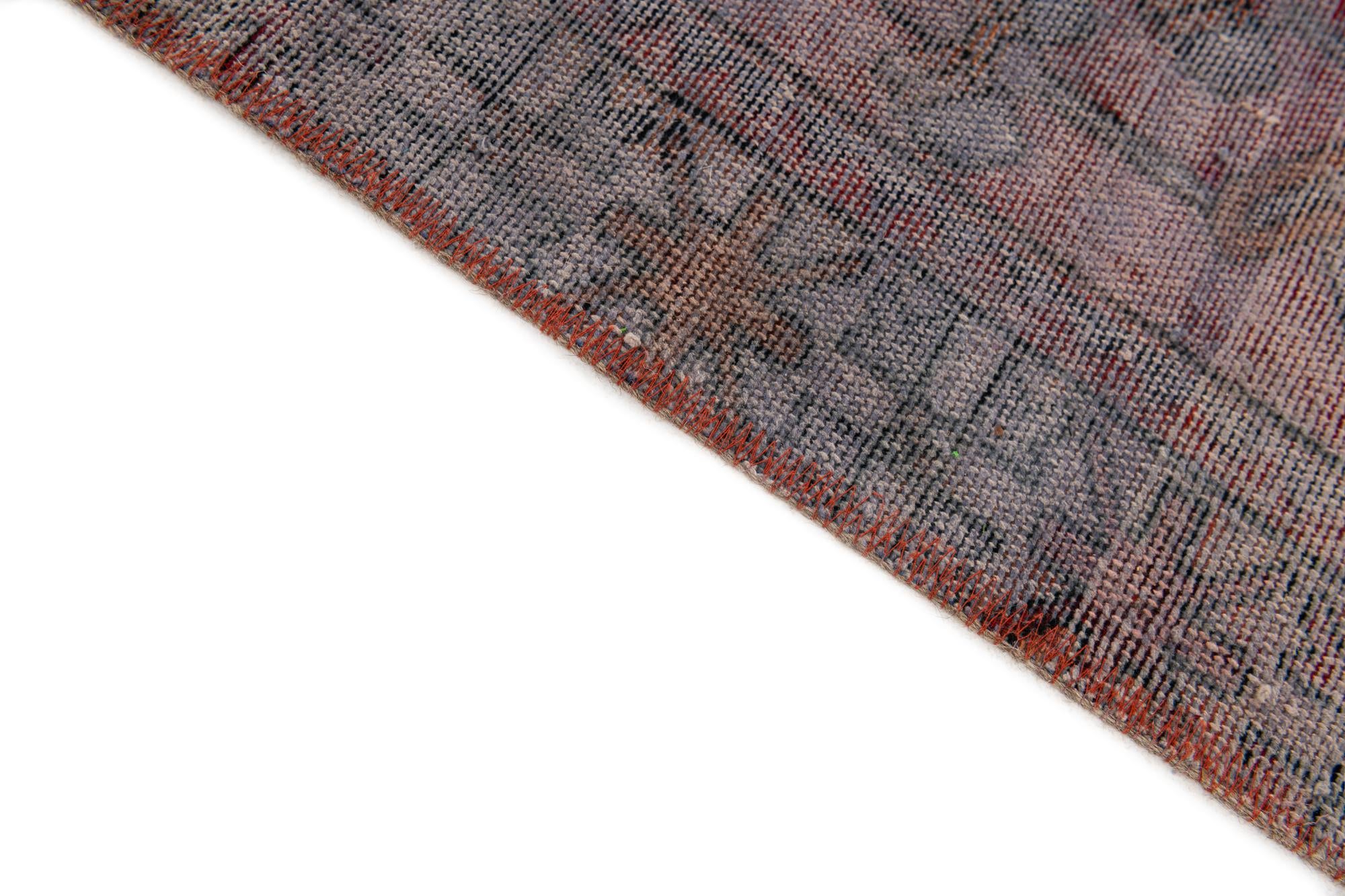 3' 10 x 6' 5 Hand Knotted Ultra Vintage Persian Wool Rug