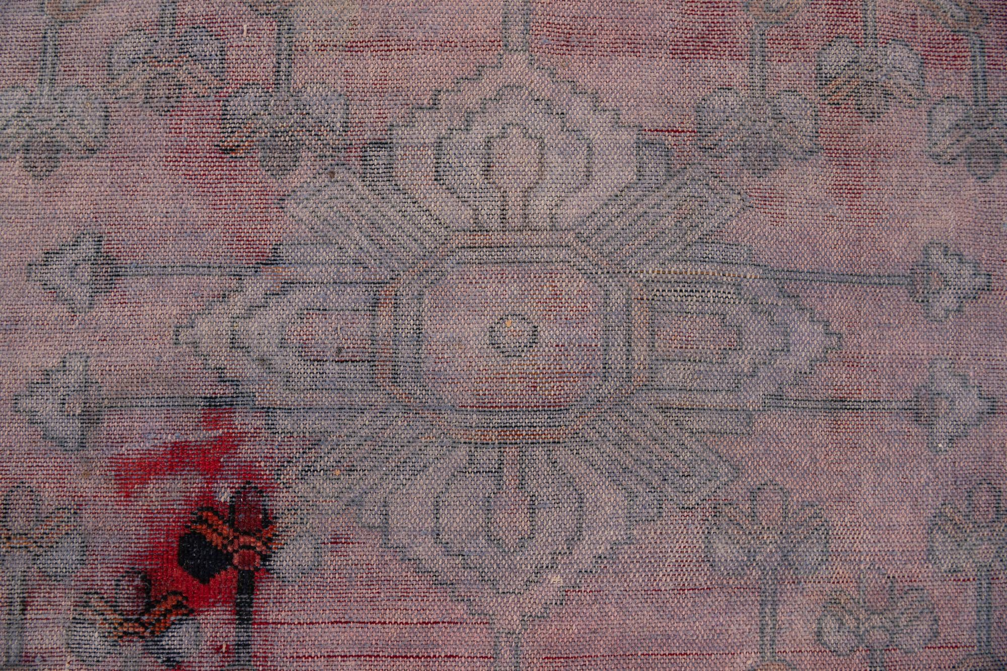 3' 10 x 6' 5 Hand Knotted Ultra Vintage Persian Wool Rug