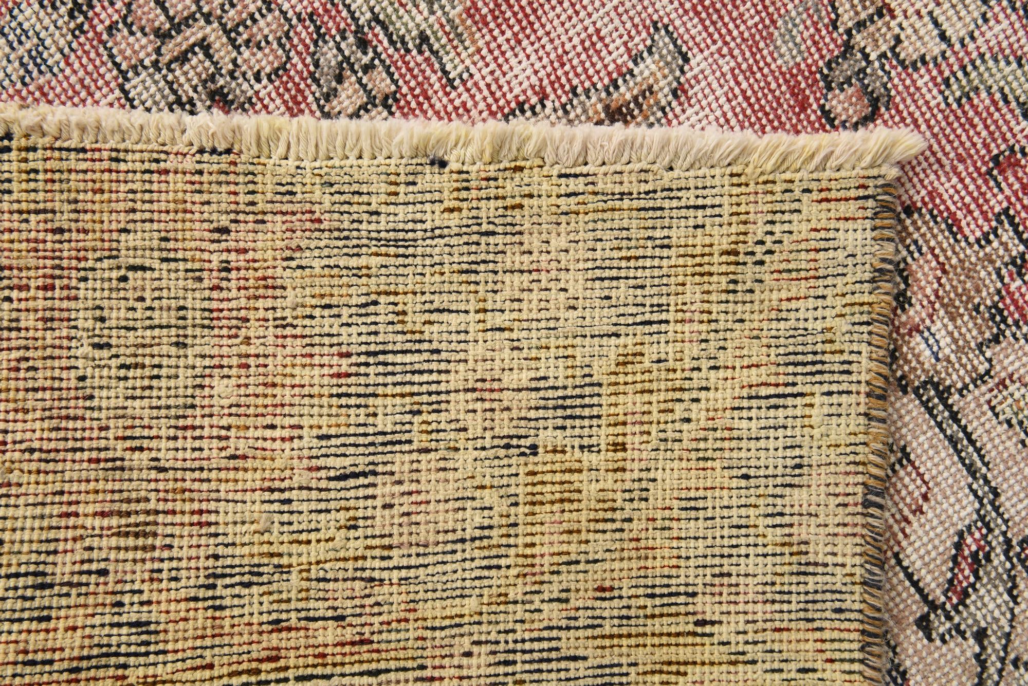 9' x 13' 2 Hand Knotted Ultra Vintage Persian Wool Rug