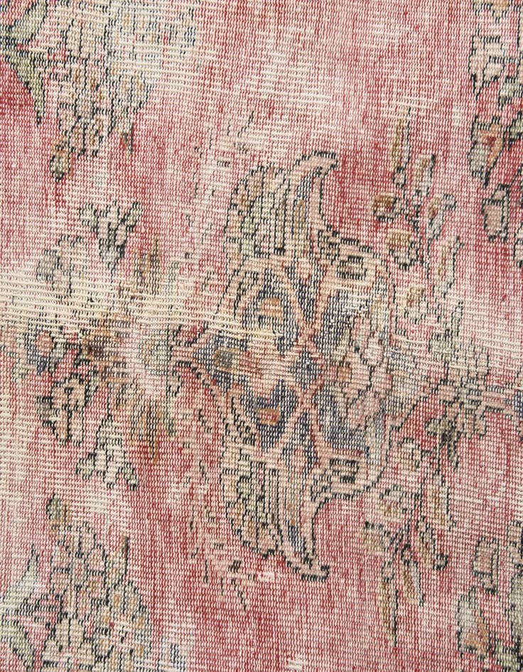 Detail image of 9' x 13' 2  Hand Knotted Ultra Vintage Persian Wool Rug