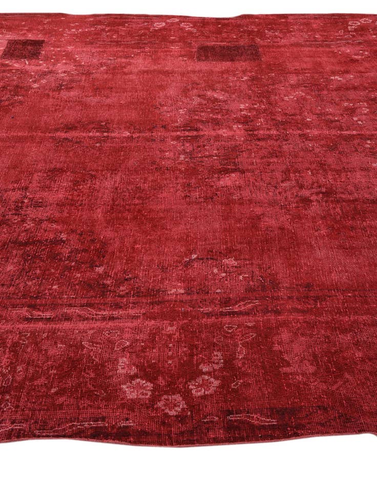 Detail image of 9' 9 x 13' 9  Hand Knotted Ultra Vintage Persian Wool Rug