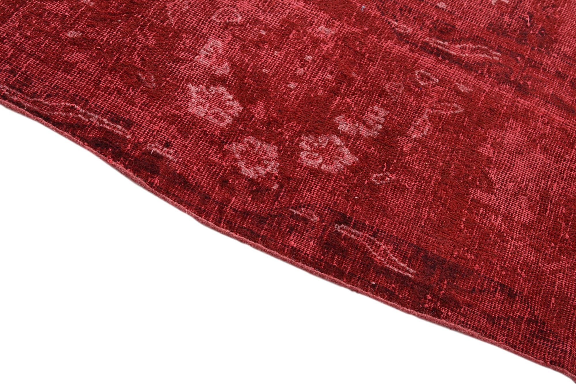 9' 9 x 13' 9 Hand Knotted Ultra Vintage Persian Wool Rug