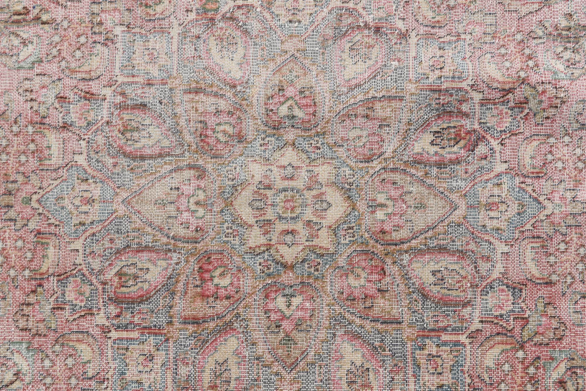9' 7 x 12' 8 Hand Knotted Ultra Vintage Persian Wool Rug