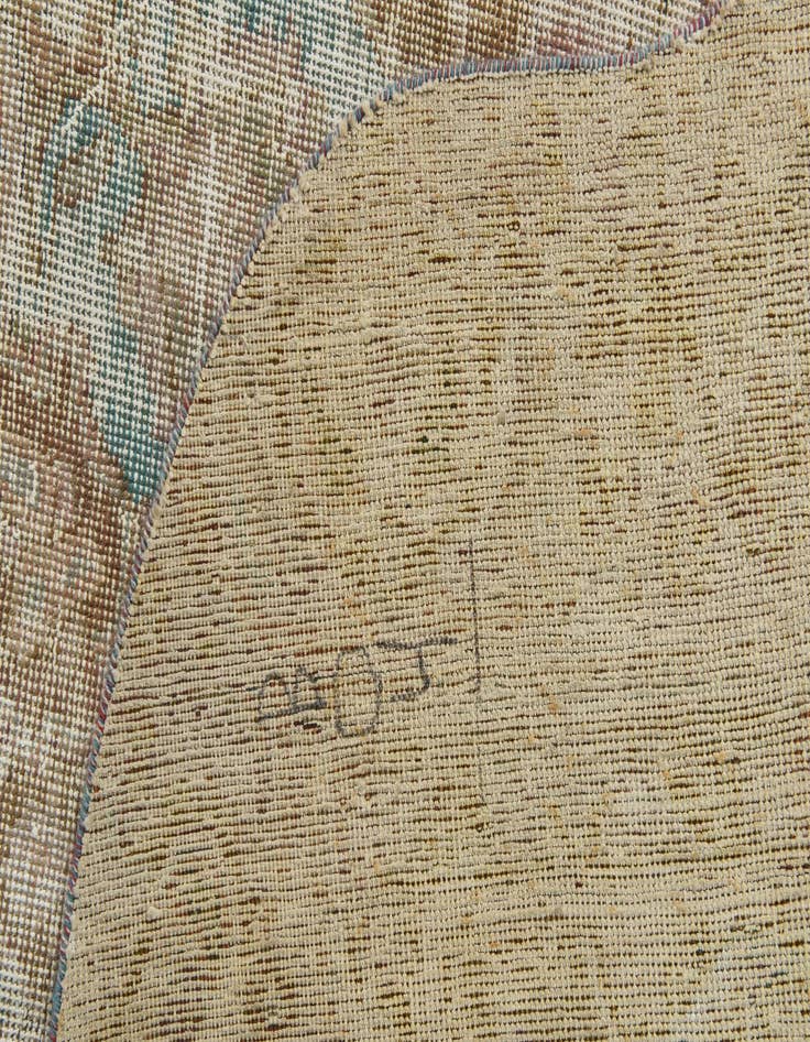 Detail image of 9' 5 x 11' 4  Hand Knotted Ultra Vintage Persian Wool Rug