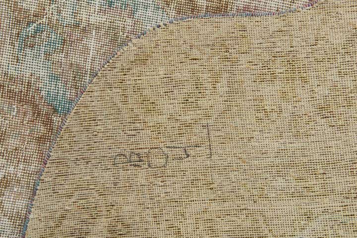 9' 5 x 11' 4 Hand Knotted Ultra Vintage Persian Wool Rug