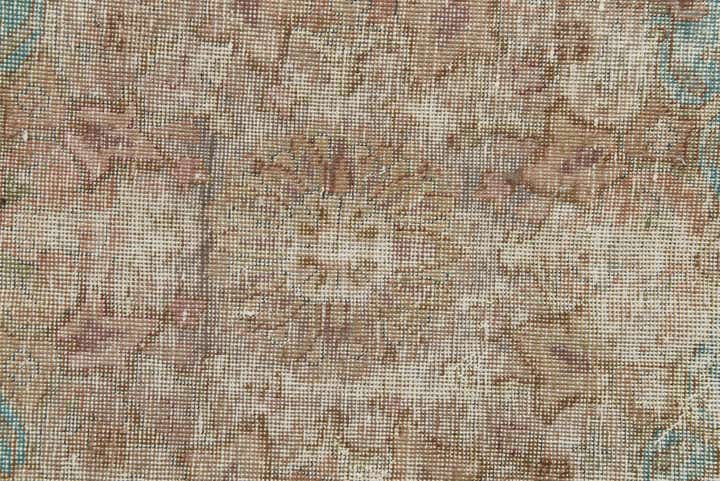 9' 5 x 11' 4 Hand Knotted Ultra Vintage Persian Wool Rug