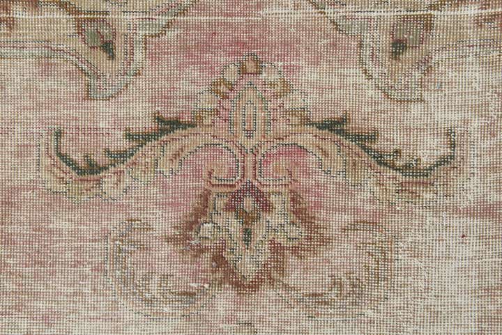 9' 5 x 11' 4 Hand Knotted Ultra Vintage Persian Wool Rug