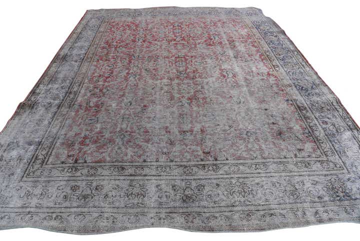 300cm x 380cm Handgeknüpft Ultra Vintage Persisch Wolle Teppich