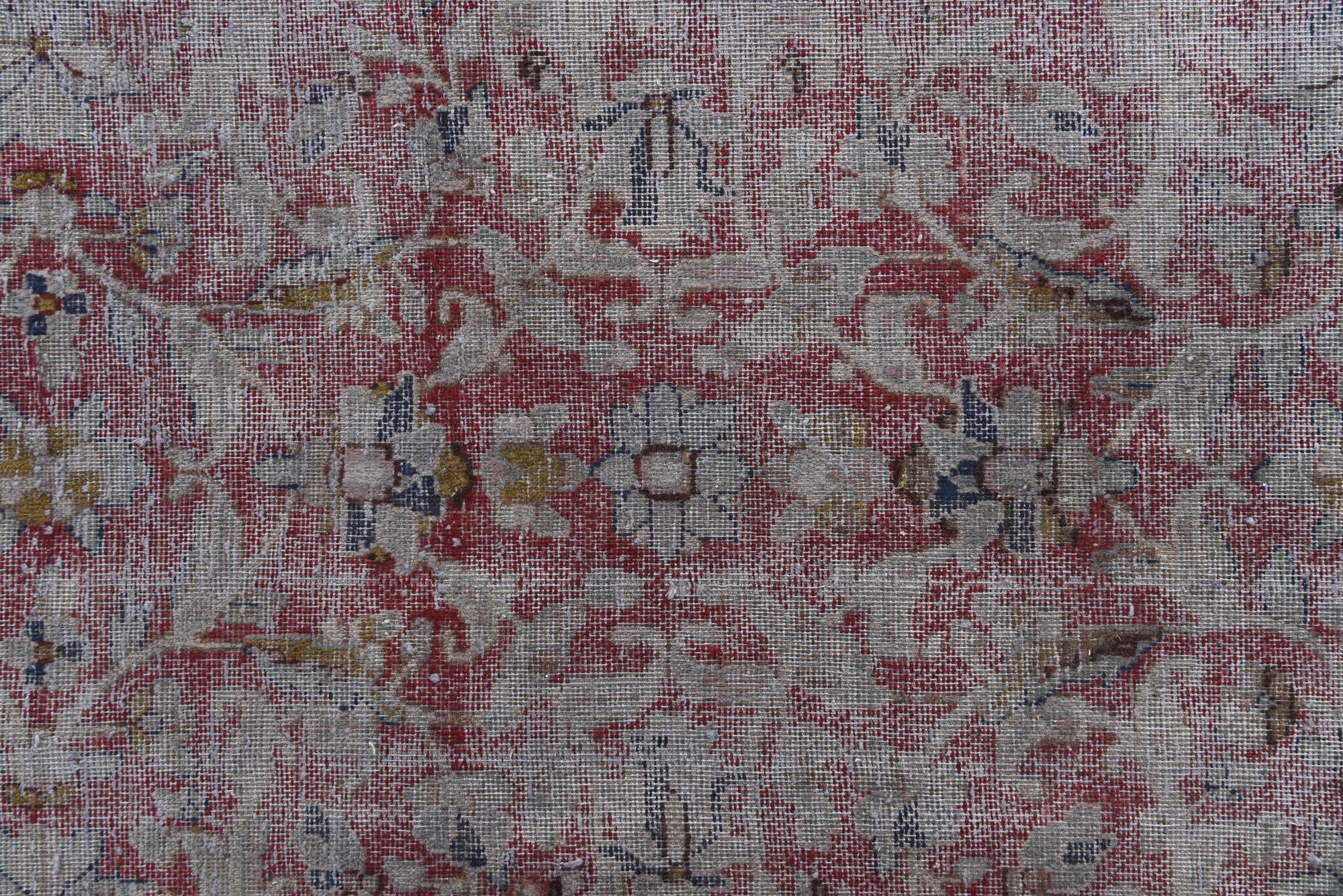9' 10 x 12' 5 Hand Knotted Ultra Vintage Persian Wool Rug