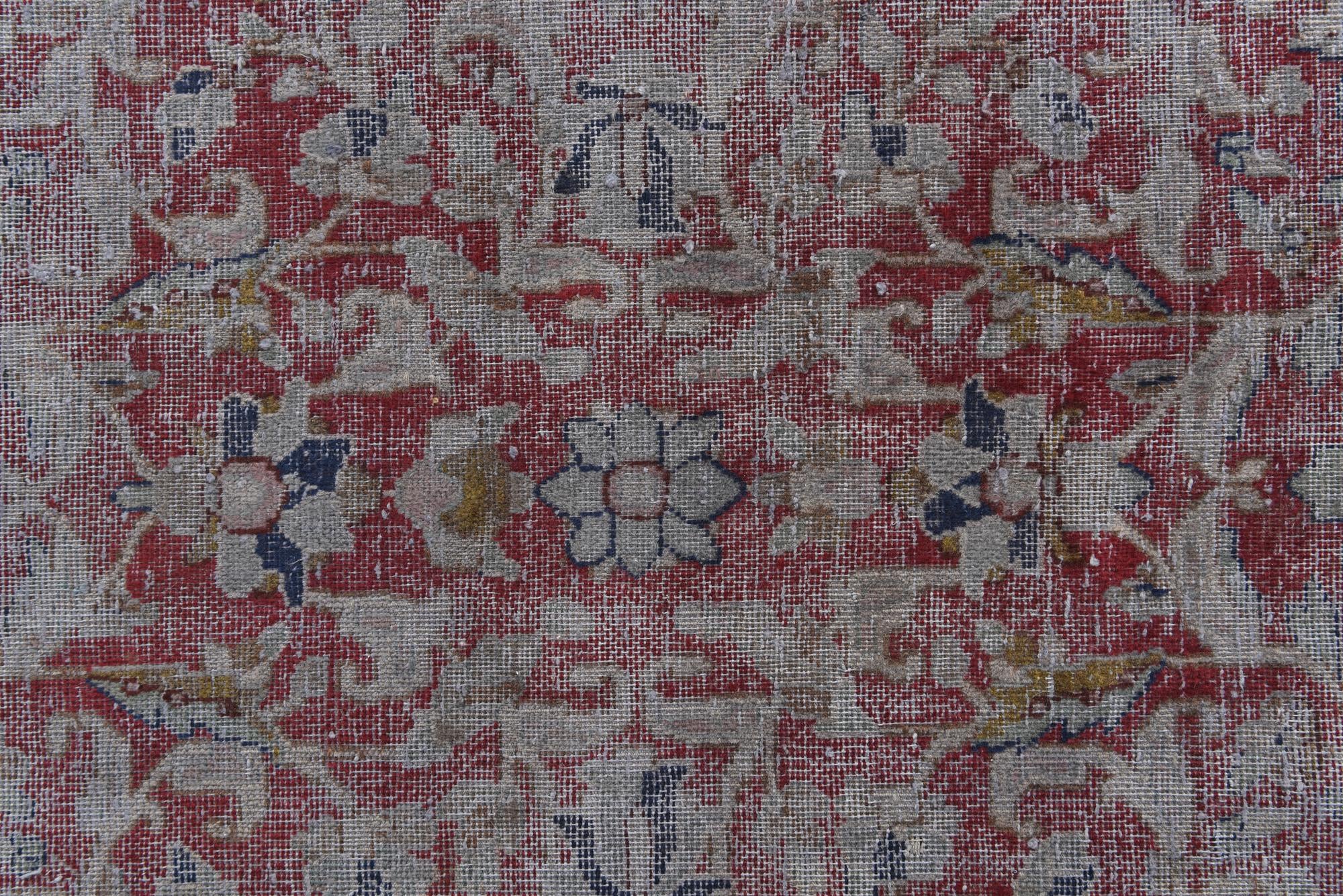 9' 10 x 12' 5 Hand Knotted Ultra Vintage Persian Wool Rug