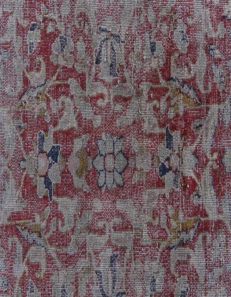Detail image of 9' 10 x 12' 5  Hand Knotted Ultra Vintage Persian Wool Rug