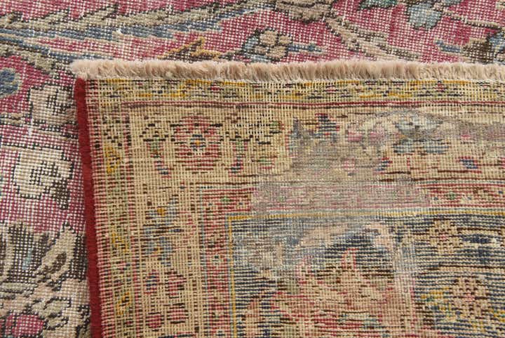 9' 9 x 13' 1 Hand Knotted Ultra Vintage Persian Wool Rug