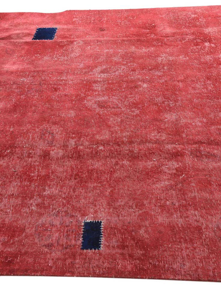 Detail image of 7' 9 x 9' 4  Hand Knotted Ultra Vintage Wool Rug