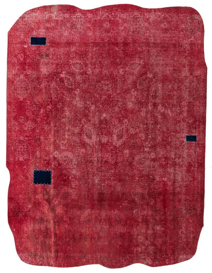 Detail image of 7' 9 x 9' 4 Hand Knotted Ultra Vintage Persian Wool Rug