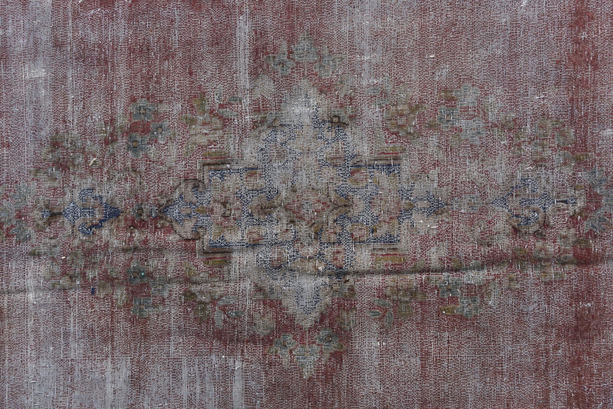 6' 4 x 9' 5 Hand Knotted Ultra Vintage Persian Wool Rug
