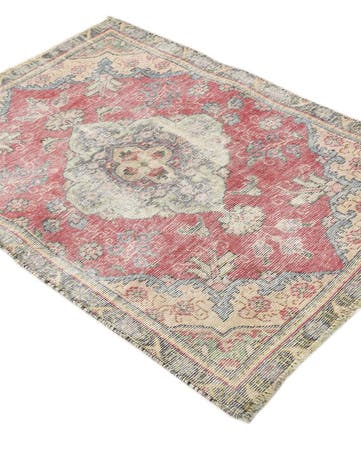 3' x 4' 5 Hand Knotted Ultra Vintage Persian Wool Rug