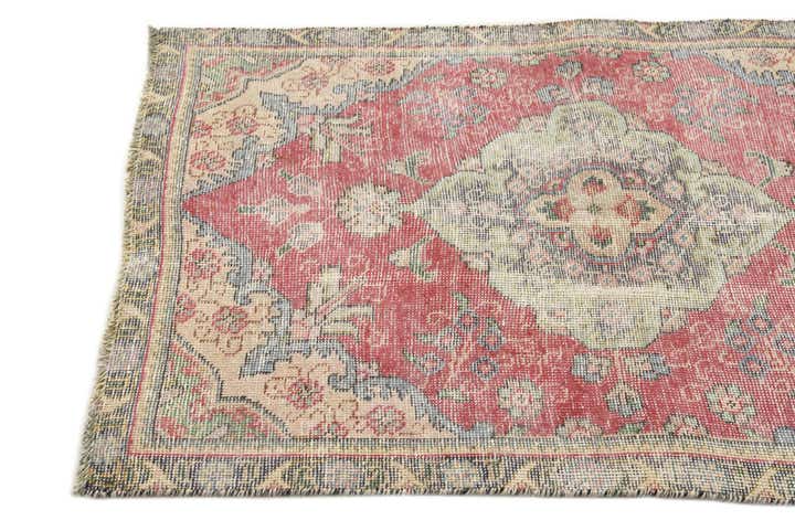 3' x 4' 5 Hand Knotted Ultra Vintage Persian Wool Rug