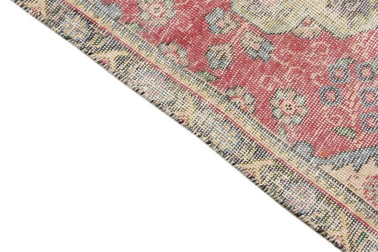 Detail image of 3' x 4' 5 Hand Knotted Ultra Vintage Persian Wool Rug