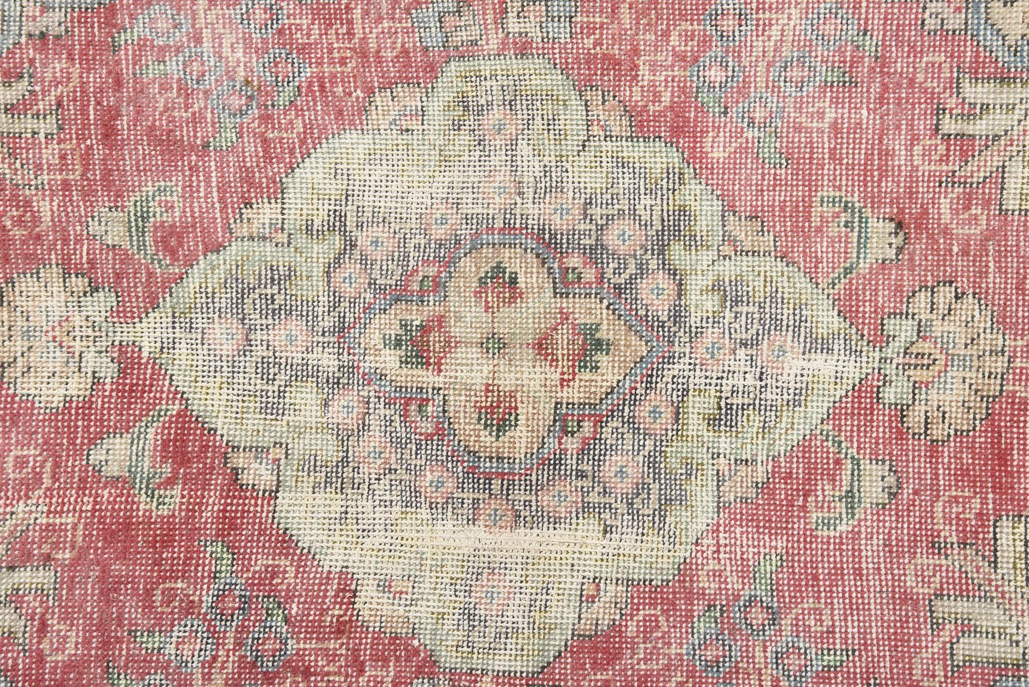 3' x 4' 5 Hand Knotted Ultra Vintage Persian Wool Rug