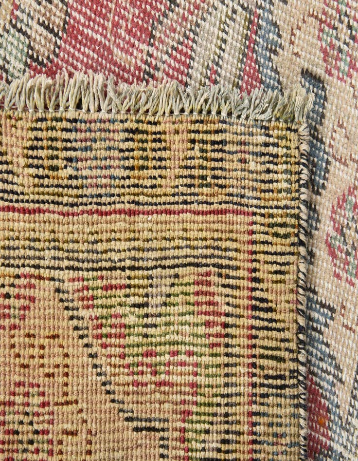 Detail image of 3' x 4' 5 Hand Knotted Ultra Vintage Persian Wool Rug