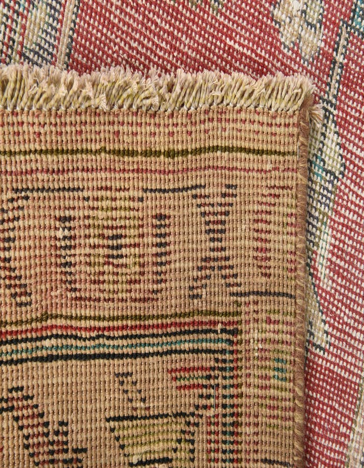 Detail image of 2' 10 x 4' 3  Hand Knotted Ultra Vintage Persian Wool Rug