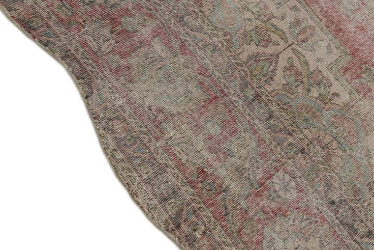 Detail image of 9' x 11' 9 Hand Knotted Ultra Vintage Persian Wool Rug