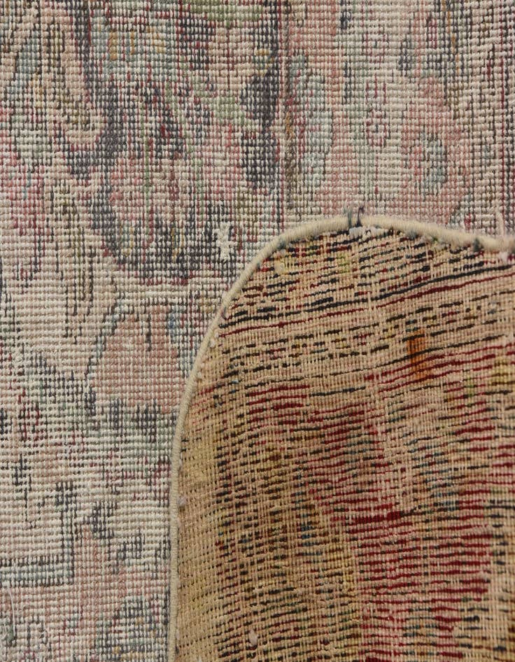 Detail image of 9' x 11' 9  Hand Knotted Ultra Vintage Persian Wool Rug