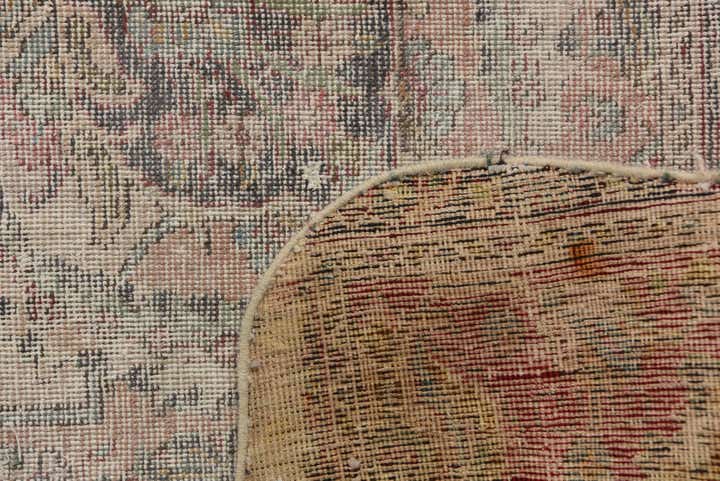 9' x 11' 9 Hand Knotted Ultra Vintage Persian Wool Rug