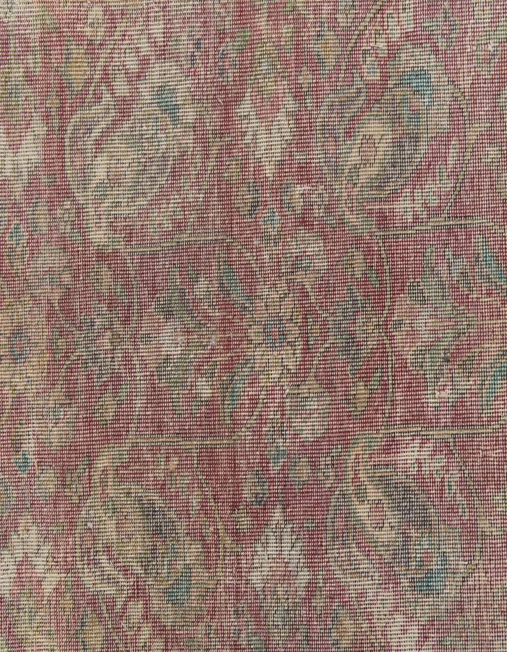 Detail image of 10' x 12' 7  Hand Knotted Ultra Vintage Persian Wool Rug